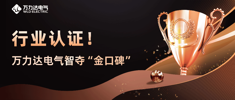 行業(yè)認(rèn)證！萬(wàn)力達(dá)電氣智奪“金口碑”